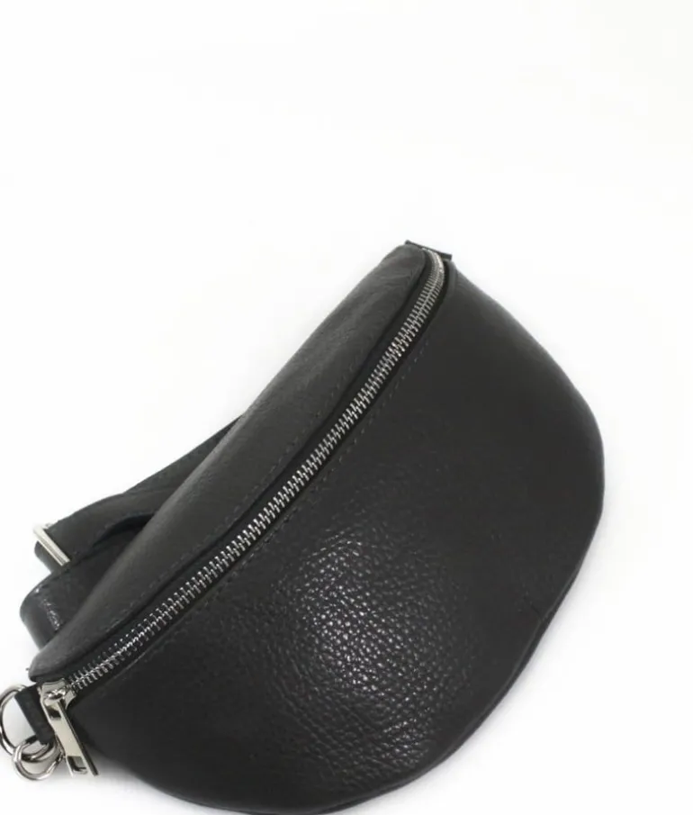 Leather Sling Bag With Strap