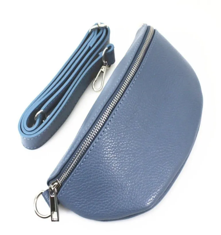 Leather Sling Bag With Strap