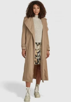 Marc Aurel Nougat Trench Coat