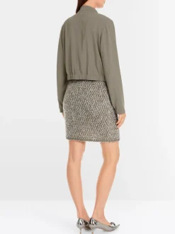 Marc Cain Blouson Jacket Sage Powder