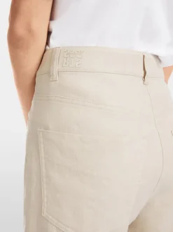 Marc Cain Faid Linen Blend Trouser Soft Beige
