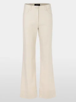 Marc Cain Faid Linen Blend Trouser Soft Beige