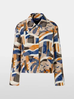 Marc Cain Jacket Abstract Pattern