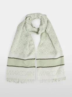 Marc Cain Scarf Abstract Floral Print