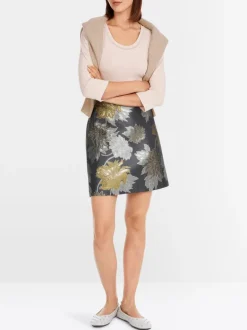 Marc Cain T-Shirt With Pearl Embellishment Deep Pearl