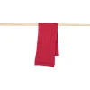 McConnell Aran Diamond Scarf Red
