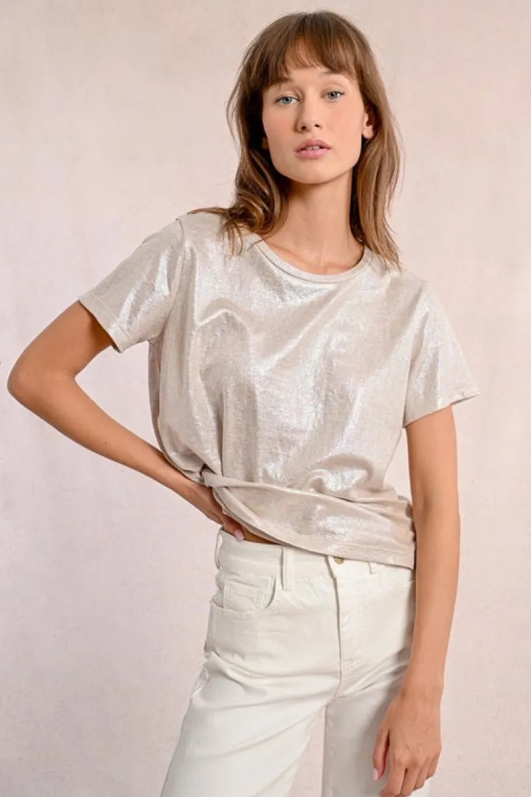 Molly bracken Tee Beige