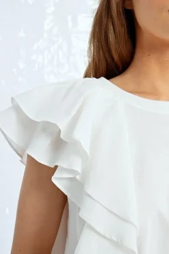Molly Bracken Top White