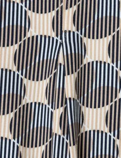 More & More Blouse With Stripe & Dot Pattern