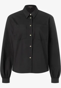 More & More Boxy Blouse/Jacket Black