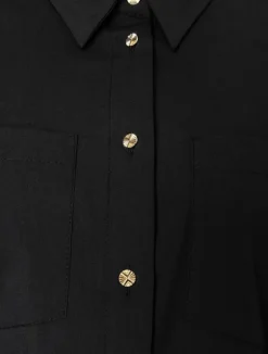 More & More Boxy Blouse/Jacket Black