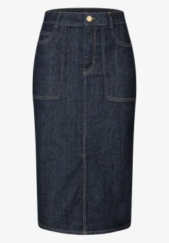 More & More Denim Skirt Dark Denim
