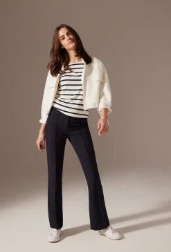 More & More Flared Pants Navy