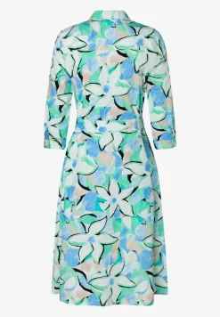 More & More Floral Print Shirt Dress