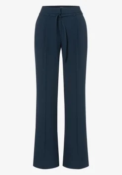 More & More High Waist Trousers Navy