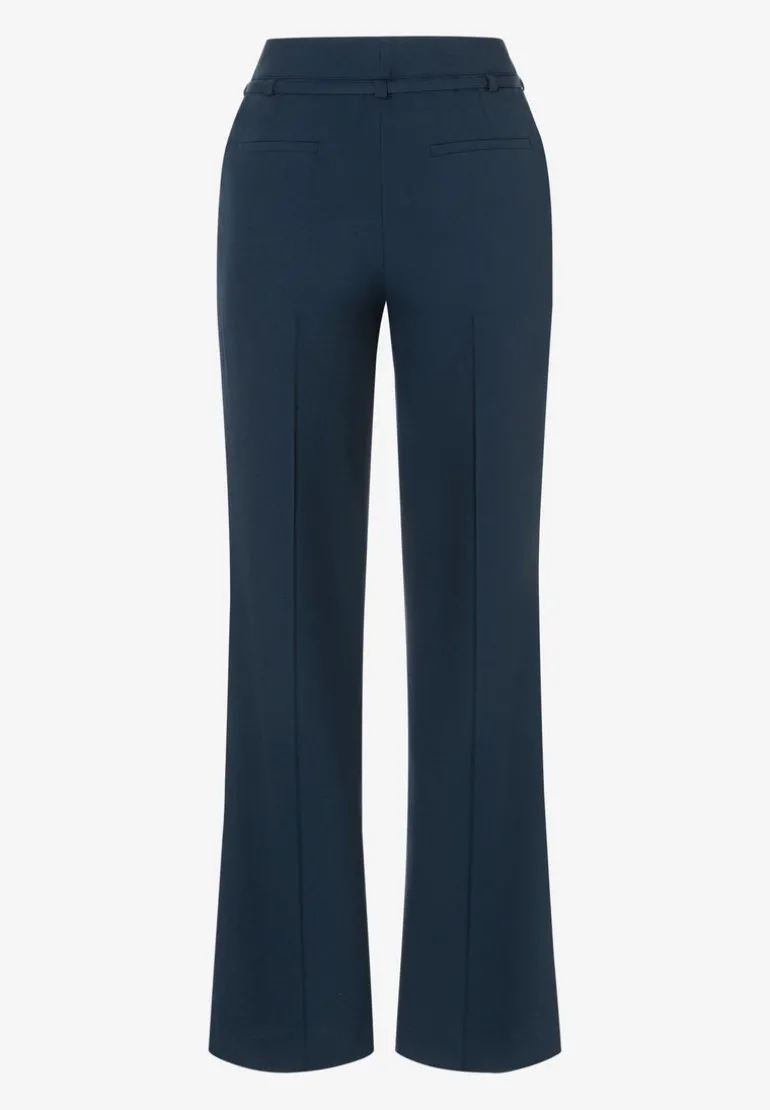 More & More High Waist Trousers Navy