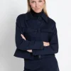 More & More Jersey Jacket Navy