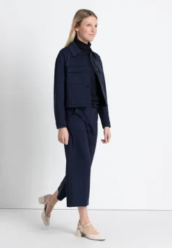 More & More Jersey Jacket Navy