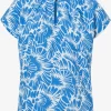 More & More Patch Printed Shirt Blue/White
