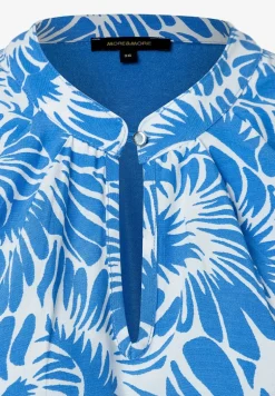 More & More Patch Printed Shirt Blue/White
