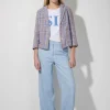 More & More Straight Trouser Sky Blue