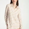 More & More Striped Shirt Beige