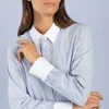More & More Striped Shirt Blue/White