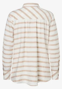 More & More Striped Shirt Beige