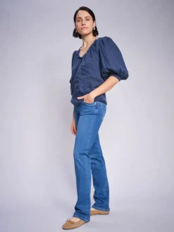 Mos Mosh Carla Naomi Deluxe Jeans Mid Blue
