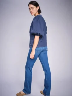 Mos Mosh Carla Naomi Deluxe Jeans Mid Blue