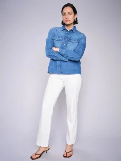 Mos Mosh Cecilia Magic Pant White