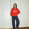 Mos Mosh Celli Sweatshirt Red