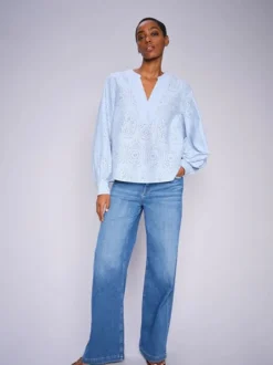 Mos Mosh Dara Shane Jeans Mid Blue