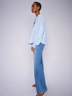 Mos Mosh Dara Shane Jeans Mid Blue
