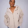 Mos Mosh Sheena Short Jacket Feather Grey