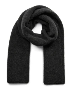 Mos Mosh Thora Knit Scarf Charcoal Grey