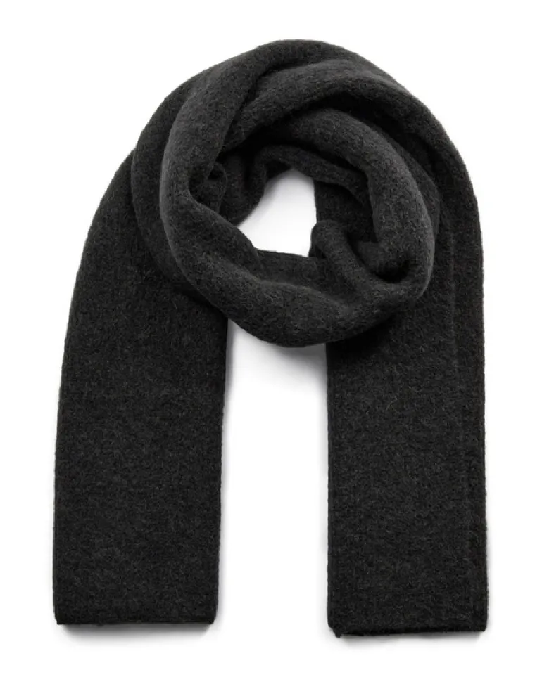 Mos Mosh Thora Knit Scarf Charcoal Grey