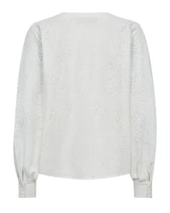 Mos Mosh Yen Sina Lace Blouse Ecru