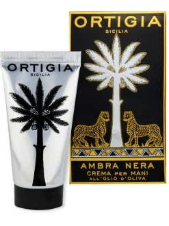 Ortigia Ambra Nera Hand Cream