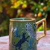 Ortigia Tazza Jungle Ceramic Green