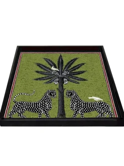 Ortigia Tray Square Green