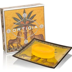 Ortigia Zagara Glass Plate & Soap