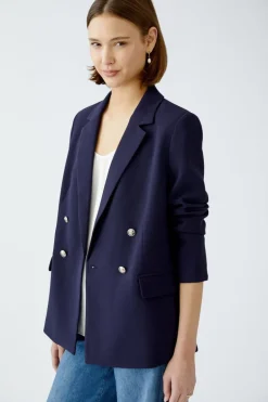 Oui Blazer Dark Navy