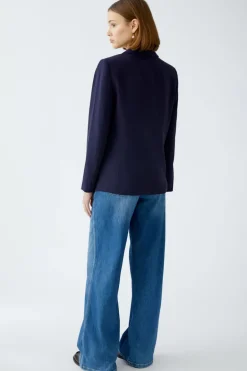 Oui Blazer Dark Navy