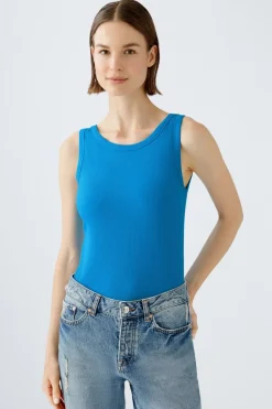 Oui Filiz Knit Top Radiant Blue