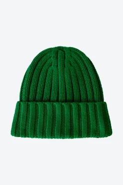 Oui Knitted Hat Green