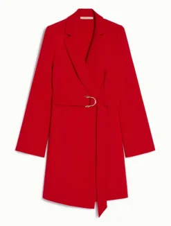 Pennyblack Oria Short Wrap Dress Ruby
