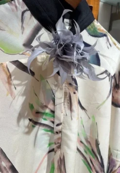 Psophia Blouse Ivory Print