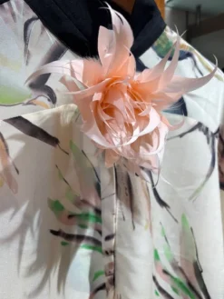 Psophia Blouse Ivory Print