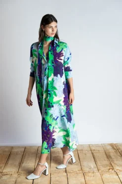 Psophia Floral Print Dress